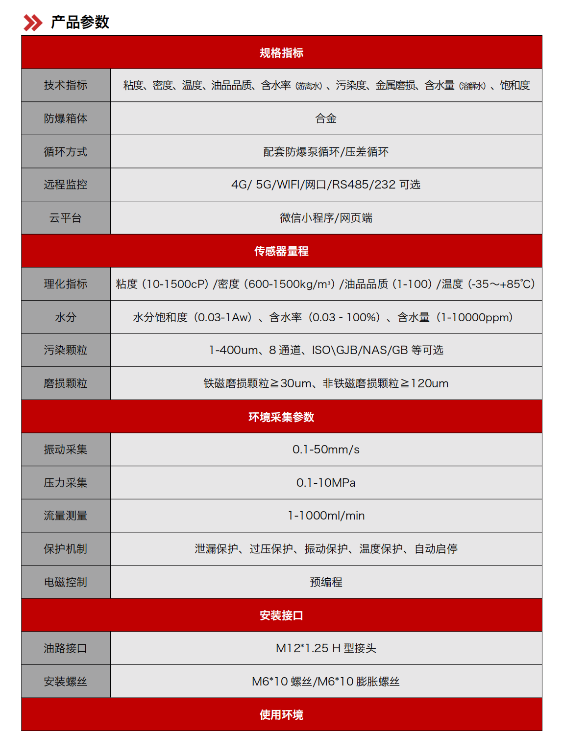 YJY12系列礦用本安型在線油液監測儀-煤礦設備預測性綜合解決方案圖4