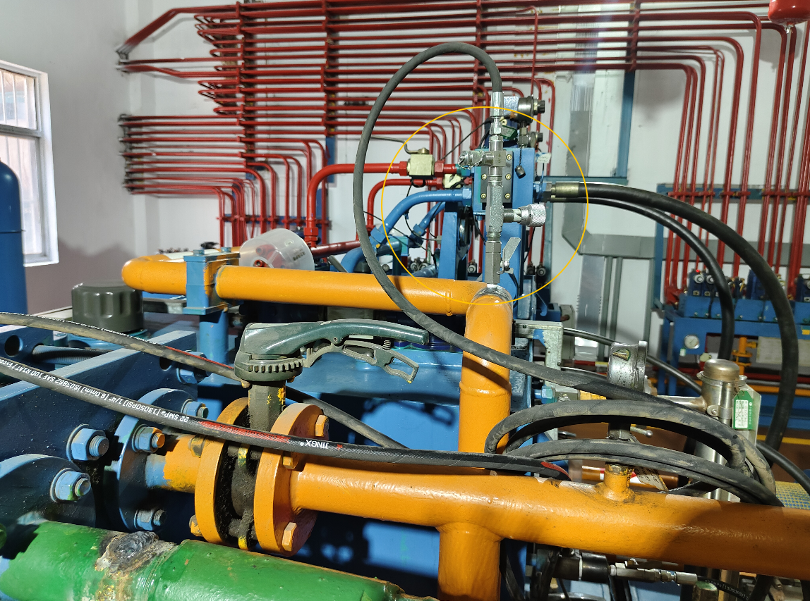 液壓站油液智能監(jiān)測(cè)應(yīng)用案例：鋼鐵廠高爐熱風(fēng)爐液壓站 圖2